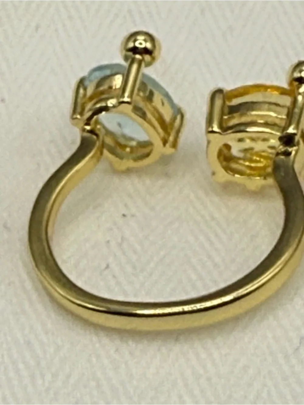 Swarovski Gema Rings set of 3